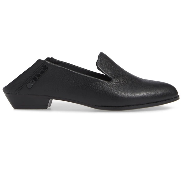 Kelsi Dagger Shoes - Kelsi Dagger Brooklyn Ora Convertible Black Leather Loafer Mule Size Women’s 7.5